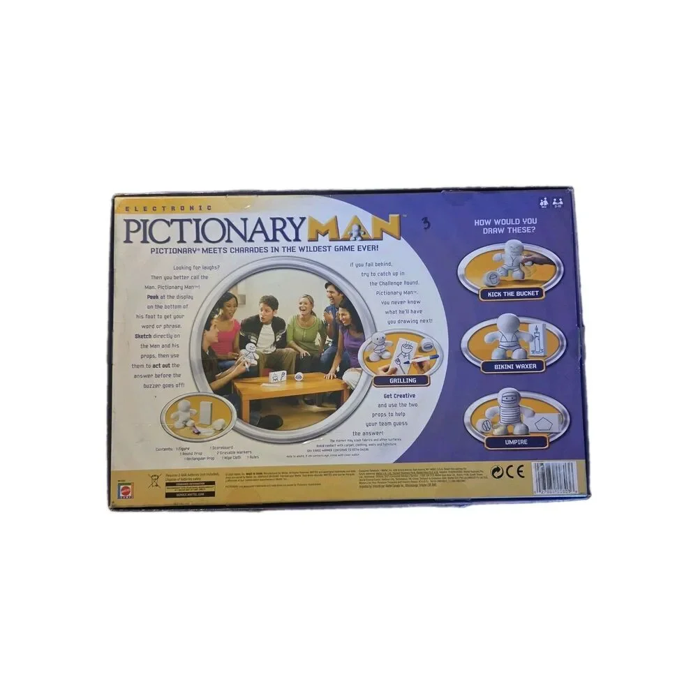 Mattel pictionary man